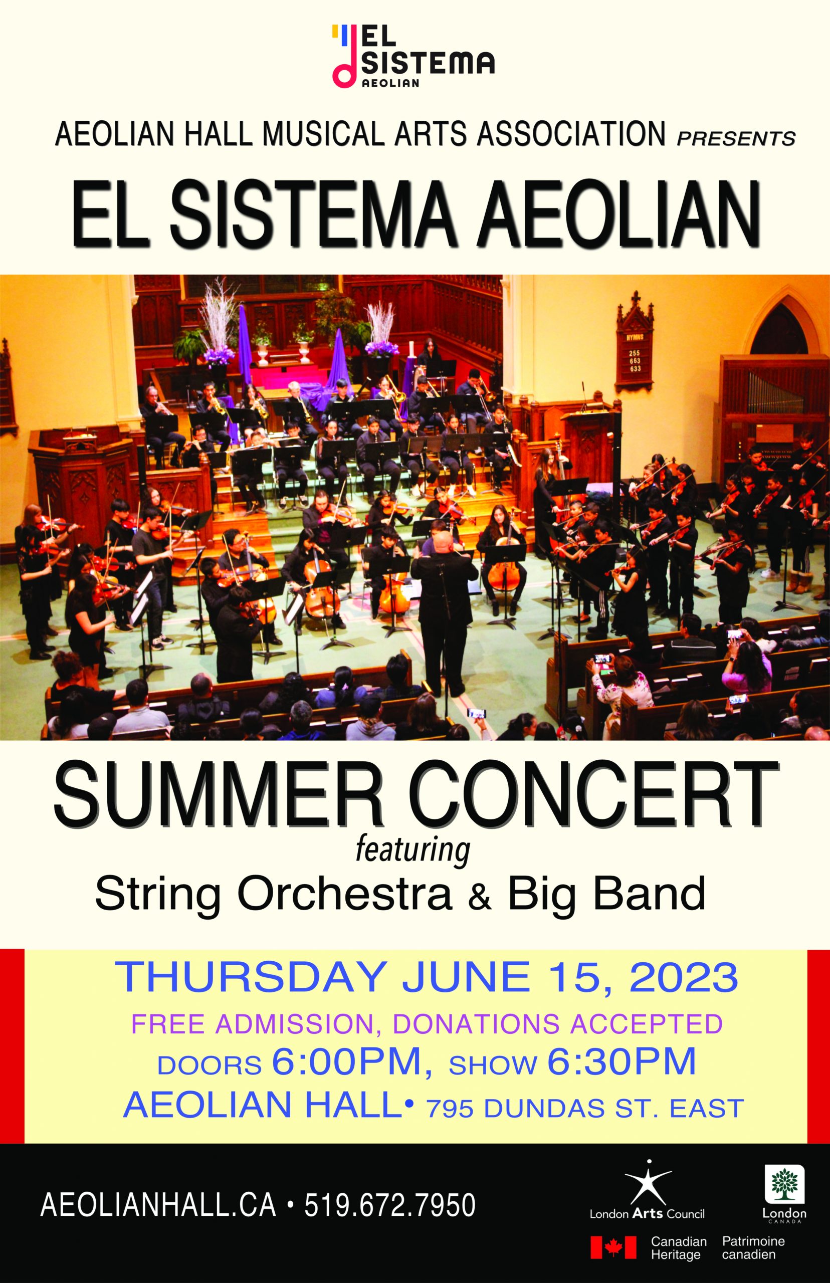 El Sistema Aeolian gives the gift of music to children in London, Ont.