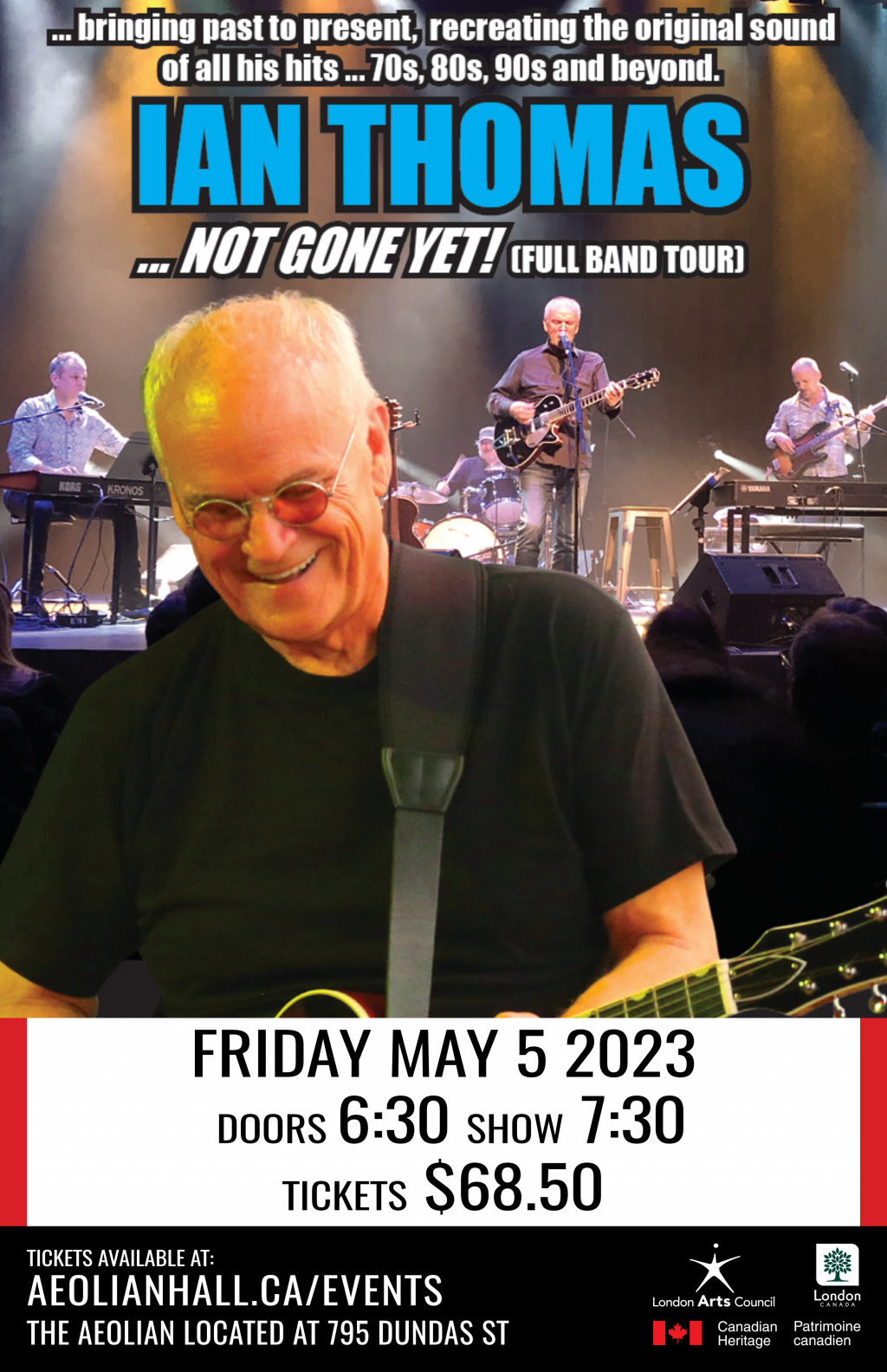 Shantero Productions Presents: Ian Thomas – Not Gone Yet! Tour – The ...