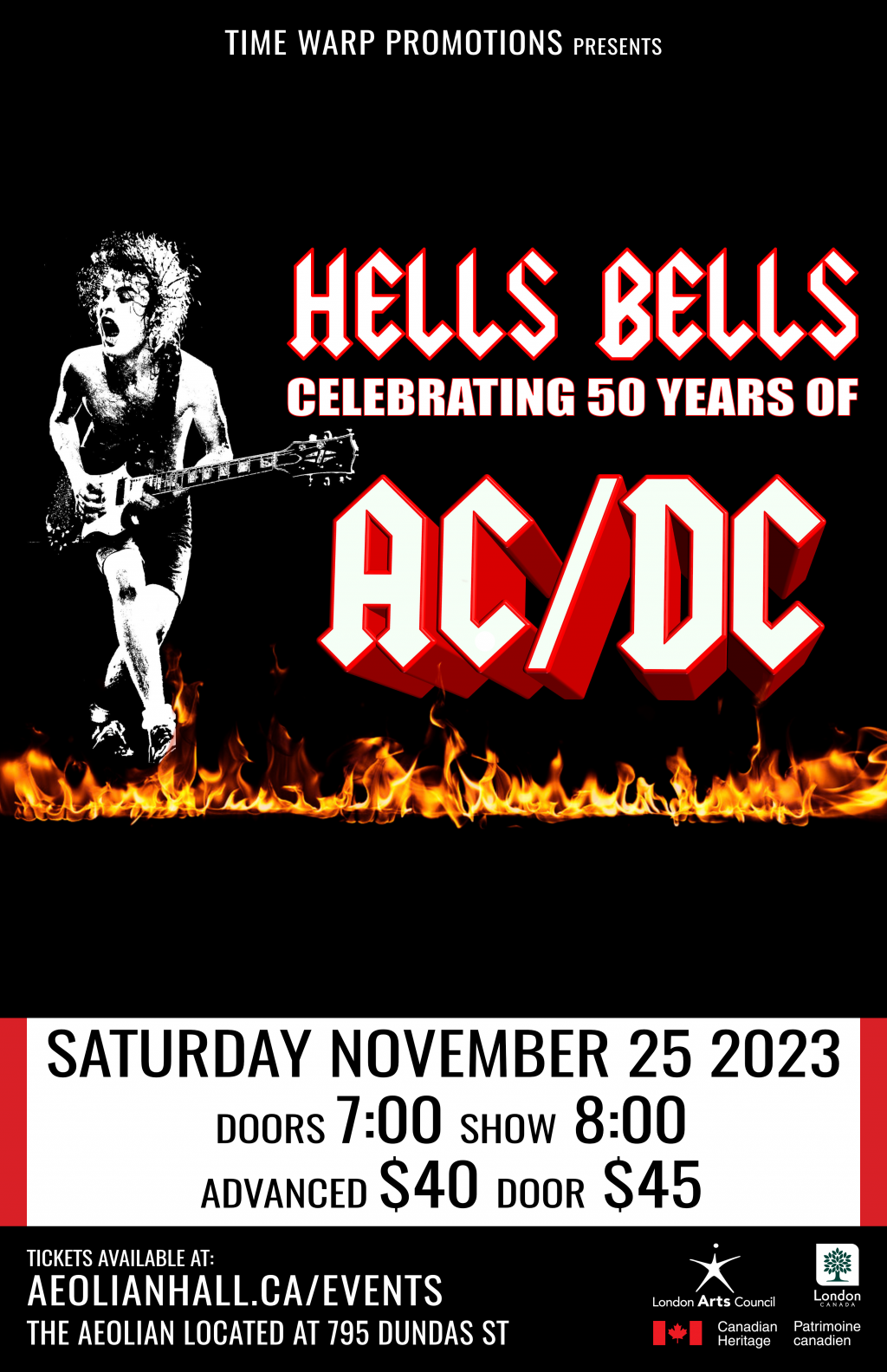 Hells Bells: Celebrating 50 Years of AC/DC – The Aeolian Hall